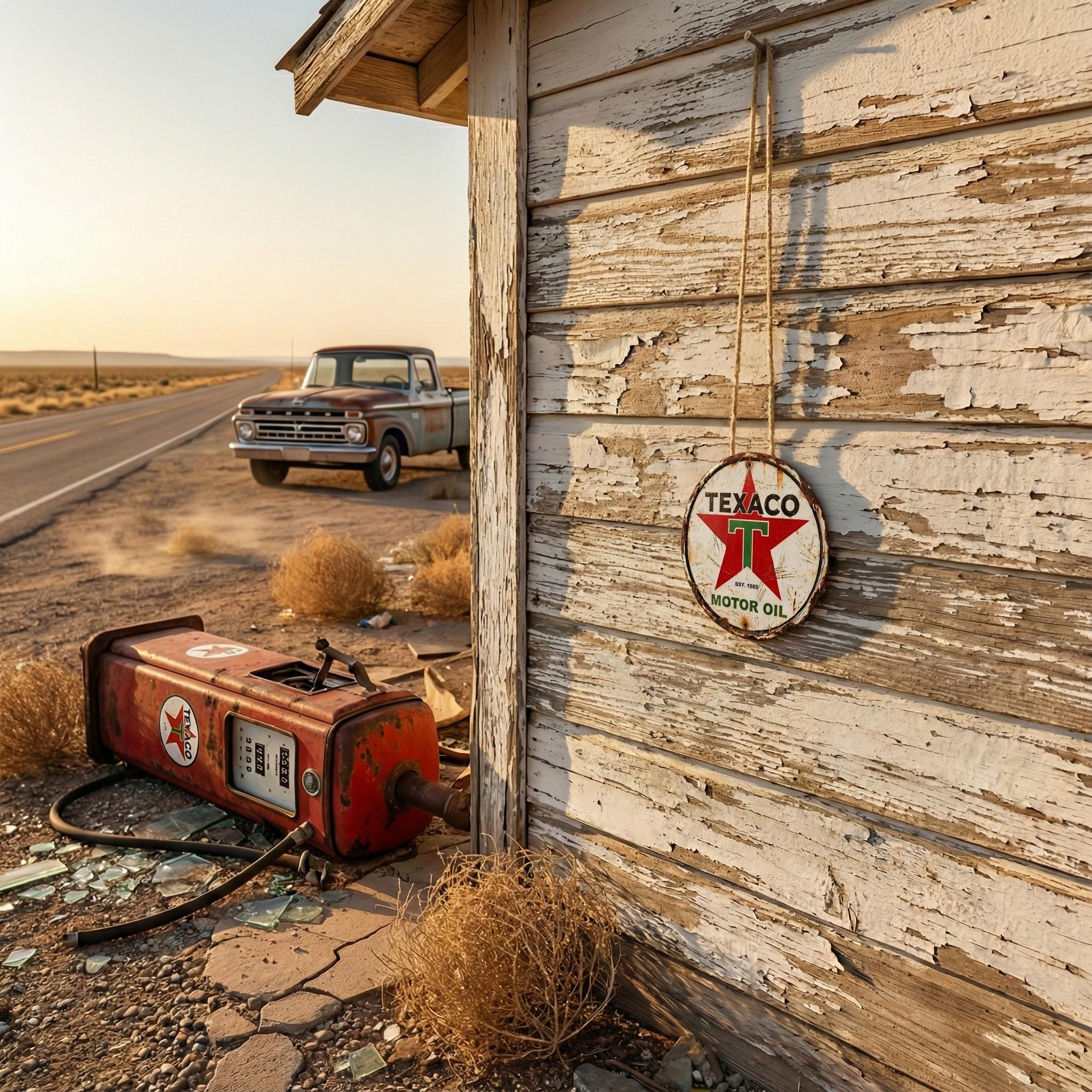 Texaco Motor Oil Vintage Style Tin Sign-retro Rustic Man Cave Garage ...
