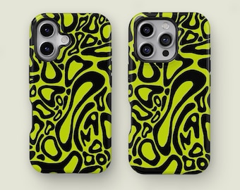 Racing Driver Colorful Phone Case, Abstract Tough Phone Case, F1 Driver, iPhone 17 16 15 14 13 12 11 Pro Max, Samsung Galaxy S25 S24 Ultra