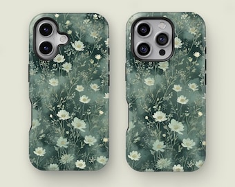 Floral Piano Surprise Song Stoer telefoonhoesje – cadeau voor muziekliefhebber, esthetische telefoonhoes, telefoon 16 15 14 13 Pro Max XS, Samsung S25 S24 Ultra