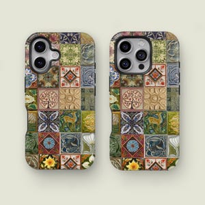 Vintage Collage Aesthetic Print Phone Case, Preppy Phone Case, iPhone 16 15 14 Pro Max XS, Phone 13 Mini Case, Samsung Galaxy S25 S24 Ultra