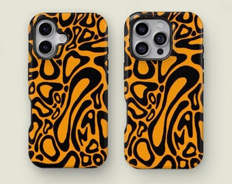 Racing Driver Colorful Phone Case, Abstract Tough Phone Case, iPhone 17 16 15 14 13 Pro Max XS, Phone 13 Mini Case, Samsung Galaxy S25 S24