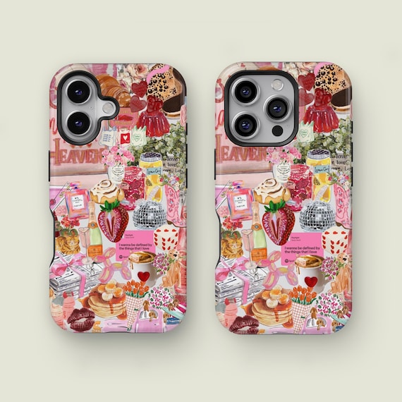 Summer Collage Phone Case, Coquette Collage Phone Case, Trendy Aesthetics Phone Case, iPhone 17 16 15 14 Pro Max XS, Samsung S25 S24 Ultra Summer Collage Phone Case, Coquette Collage Phone Case, Trendy Aesthetics Phone Case, iPhone 17 16 15 14 Pro Max XS, Samsung S25 S24 Ultra