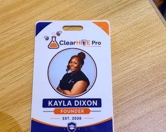 Custom Badge Front Side Only