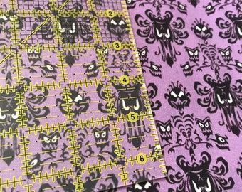 Haunted Mansion 100% cotton fabric ready to ship