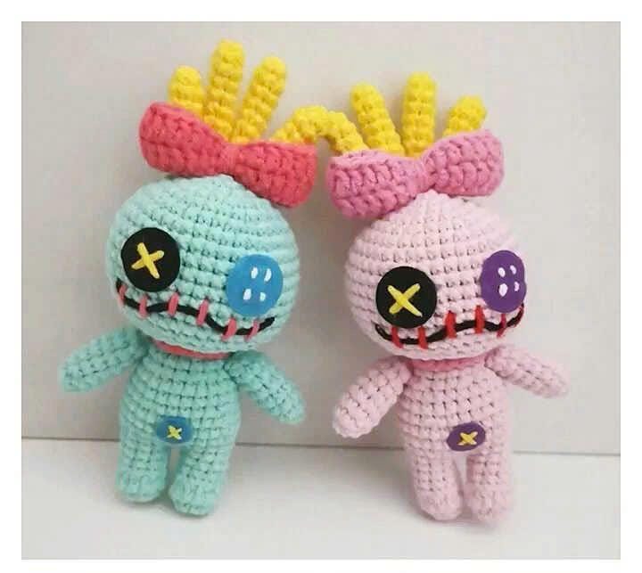 Lilo’s Scrump Crochet Pattern PDF,Cute Scrump Doll Amigurumi,Lilo Inspired Scrump DIY Toy,Crochet Scrump Plushie Pattern
