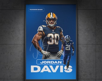 Sports Athlete Player Poster: Fully custiomisable A3 Poster Template, edit in Canva (Digital Download)