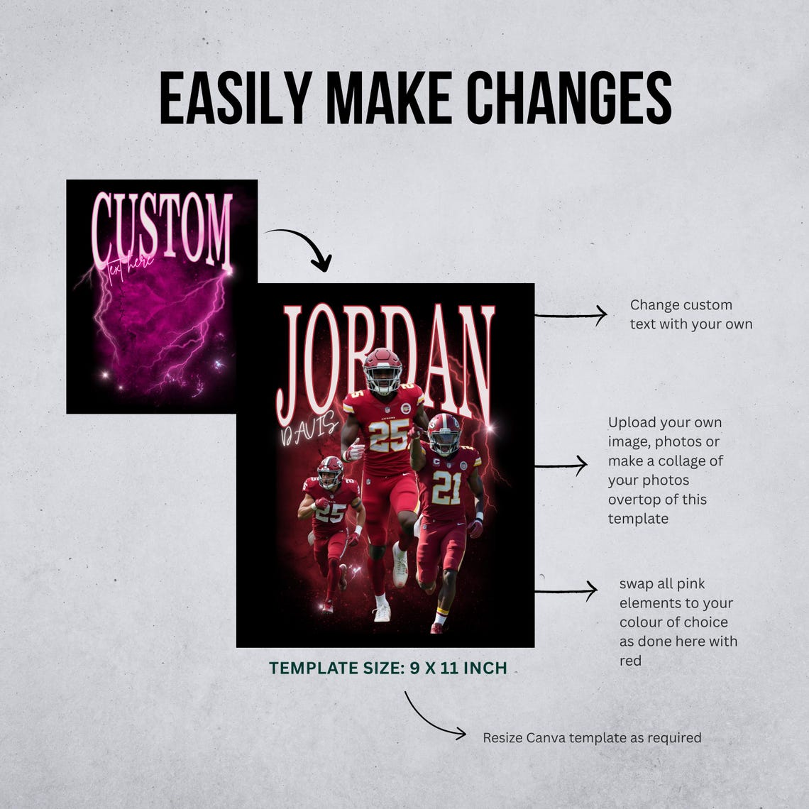 Editable Bootleg Background Designs - Canva Templates - Fully ...