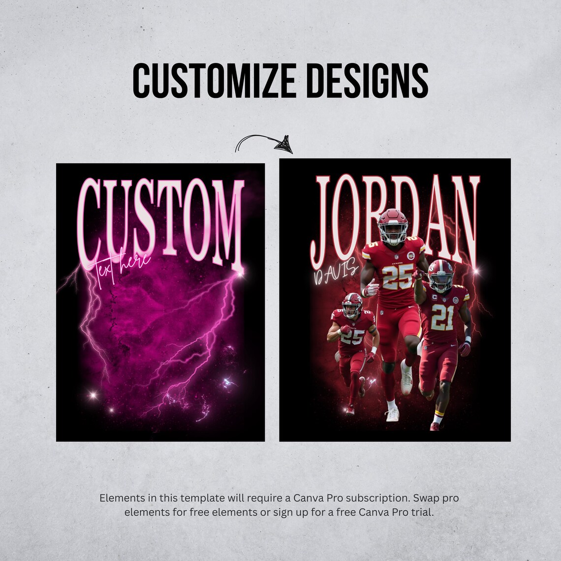 Editable Bootleg Background Designs - Canva Templates - Fully ...