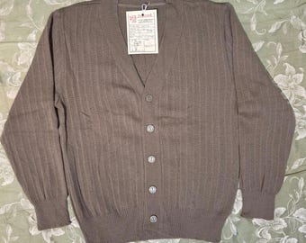 Cardigan vintage in lana ungherese NOS