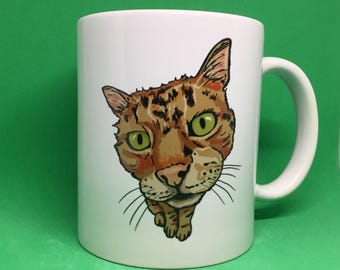 Ginger Cat Coffee Mug With Gift Box