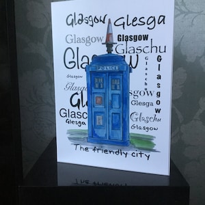 Glasgow Greetings Card