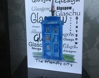 Glasgow Greetings Card