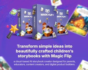 Magic Flip AI – Kids Story Book Maker | Create Personalized Children’s Books in Minutes