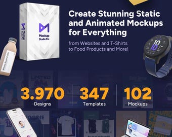 Create UNLIMITED Animated Mockups Easily – No Hassle! Free Add-Ons & 12-Month Updates!