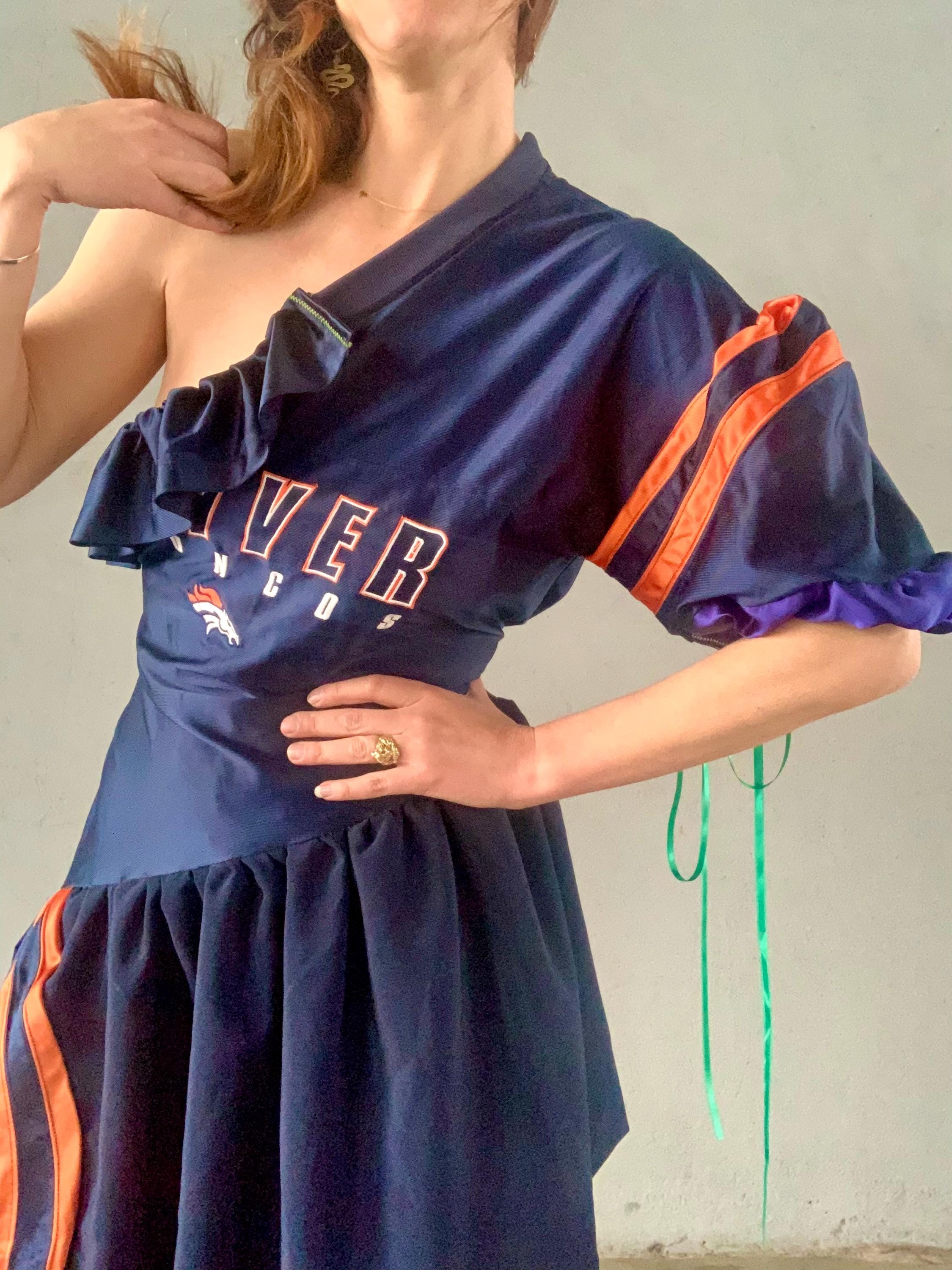 Denver Broncos Jersey Dress - Etsy
