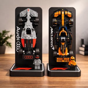 Présentoir de voiture F1 | Décoration de bureau Speed Champions imprimée en 3D | Cadeau sport automobile Formule 1 2026 | Toutes les équipes disponibles