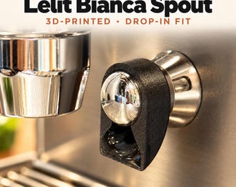 Lelit Bianca V1 V2 V3 Anti Vacuum Steam Tip, Bianca Only Steam Wand Spout, Espresso Machine Upgrade