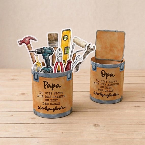 Duplo Banderole Vorlage zum Ausdrucken, Geschenk für Papa & Opa, Geburtstag Geschenkidee, DIY Download