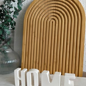 Juego de letras HOME blancas, elegante objeto decorativo hecho a mano, decoración de escritorio y estantería, adorno minimalista con la inscripción HOME.