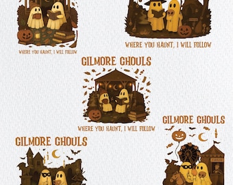 Gilmore Ghouls (Png), Donde te encuentres te seguiré (Png), Fantasma lindo de Halloween (Png), Otoño espeluznante (Png), Otoño de Halloween (Png), Pareja fantasma (Png)