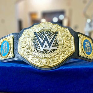 Handmade Jey USO World Heavyweight Championship Belt - New Heavyweight Replica Title Jey USO Wrestling Championship Title Belt 6mm