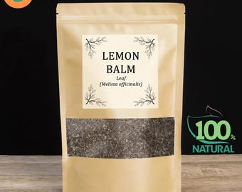 Lemon Balm | Melissa officinalis | Herbal Tea | Herbal Products | Bulk Herb | Herbal Remedy