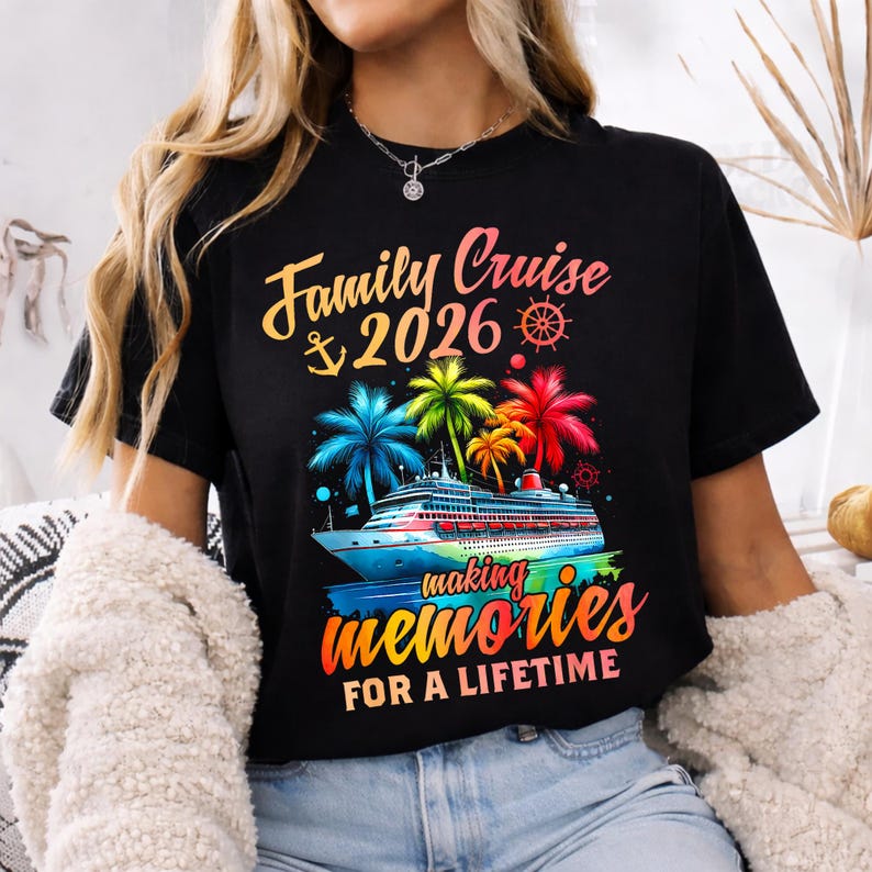 Family Vacation 2026 PNG Bundle, Spring Break Squad Cruise Trip Designs ...