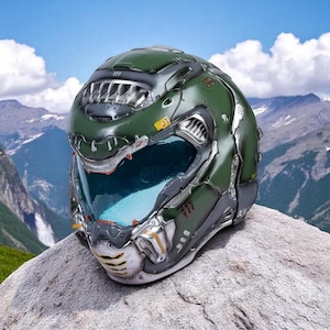 Doom Eternal Cosplay Helmet - Etsy
