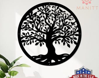 Tree of Life Metal Wall Art, Tree Wall Decor, Outdoor Decor, Indoor Signs, Gift For New House ,Tree of Life Wall Sign, Home Decor