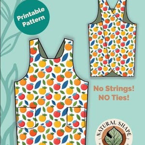 Victoria Crisscross Apron Sewing Pattern - Easy & Simple Digital PDF