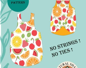 Kids' Crisscross Apron Sewing Pattern | Digital PDF Pattern | Easy & Beginner-Friendly