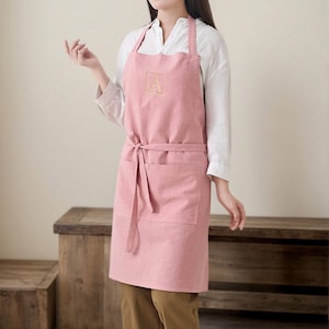 Embroidered Custom Apron, Personalized Apron, Customized Apron, Cute Apron, Kitchen Apron, Christmas Apron, Cooking Apron, Personalized Gift