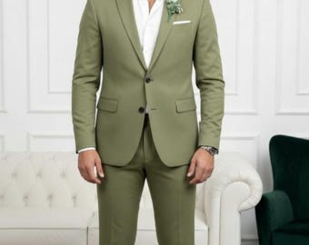 sachin and babi light blue dress Olive Green Party Wedding Engagement Suit Men | Groom Trendy Outfit | Casual  Formal Suits