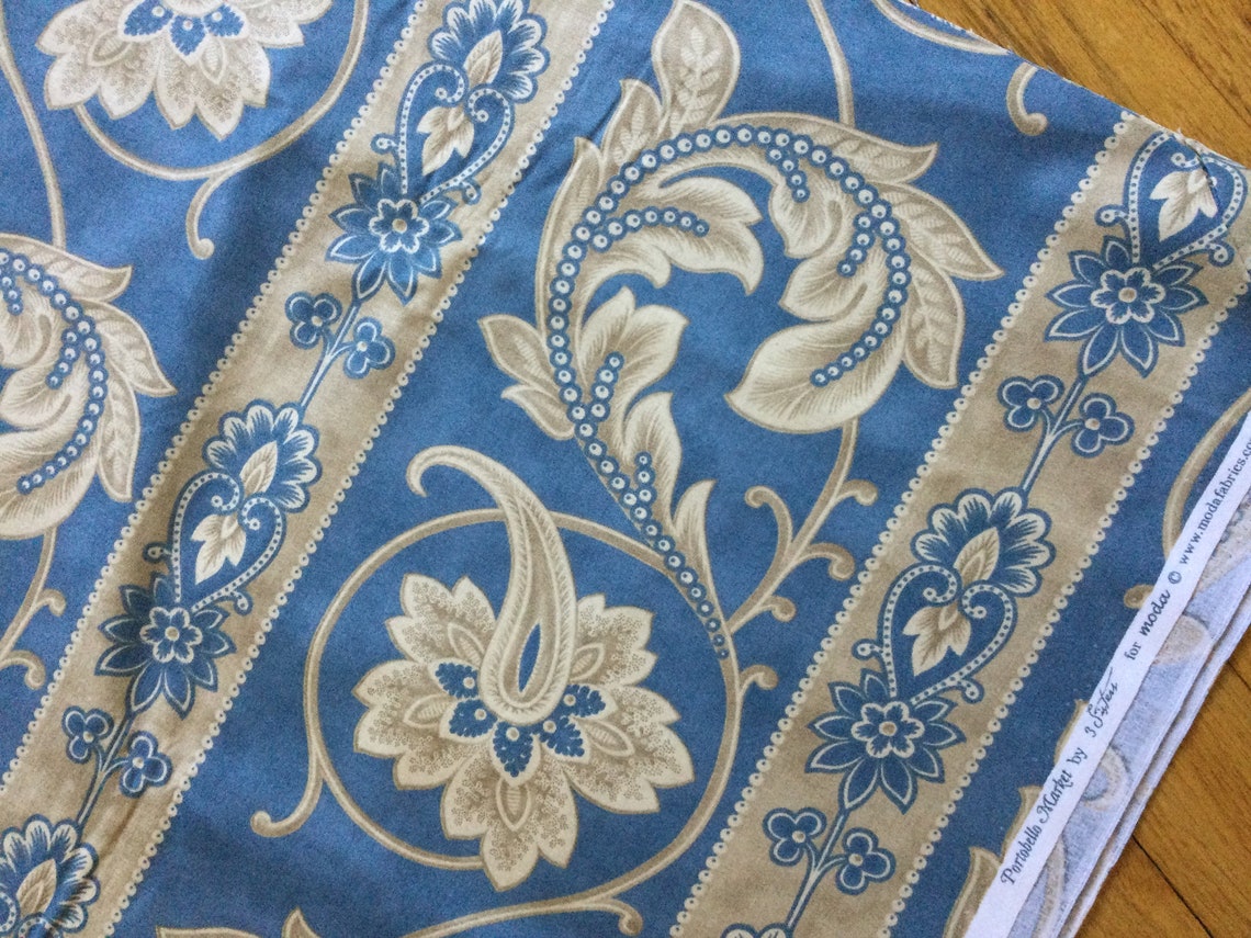 Portobello Market fabric by 3 Sisters for Moda Etsy