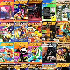 Colección de revistas vintage Nintendo Power: Juegos retro (Descarga digital)