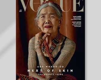 Vogue Philippines April 2023 Apo Whang Od Cover - Etsy