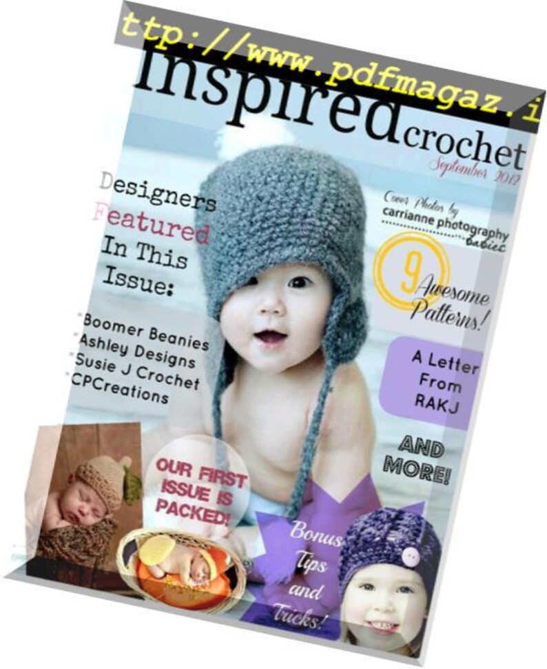 14 Inspired Crochet Magazine, Patterns (PDF Download) - Etsy