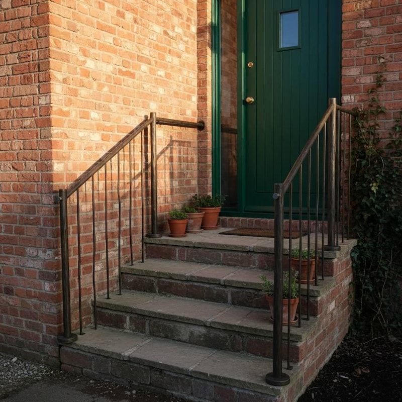Cast Iron Railing Rustic Ornate Balustrade - Etsy