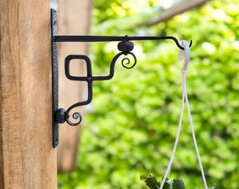 6 Vintage Hänge-Blumentöpfe Aus Metall – Für Zaun, Balkon, Garten, Ca. 12 Cm Durchmesser
