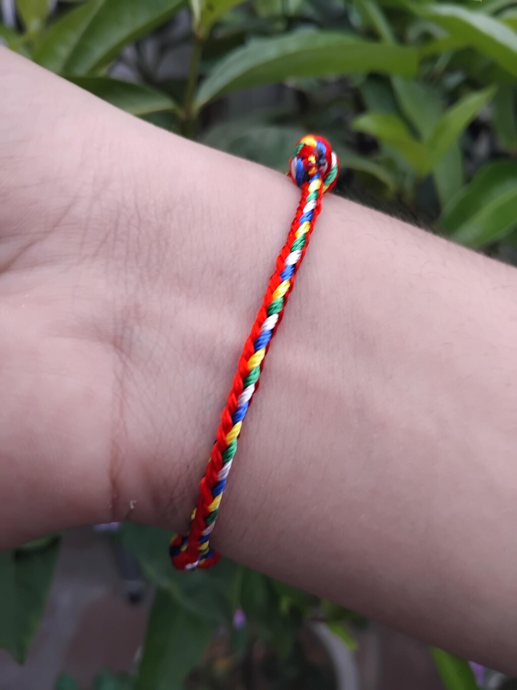 8 Braccialetti Rossi Tibetani Kabbalah In Corda - Portafortuna Regolabile Con Coulisse - Protezione E Energia Positiva
