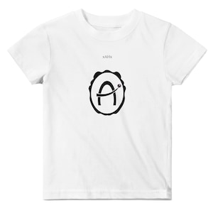 Camiseta de bebé – Inicial xAHx – Personalizable, Diseño de monograma con perla, Camisa blanca premium, Elegante y con clase