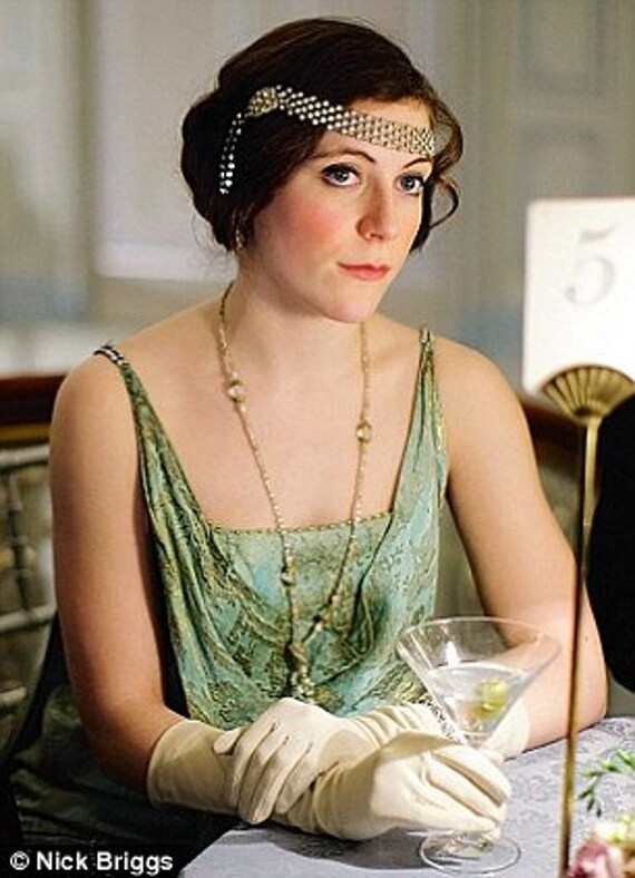 ORIGINAL 1920s Headband Downton Abbey Bridal Hair Accessory - Etsy Ireland