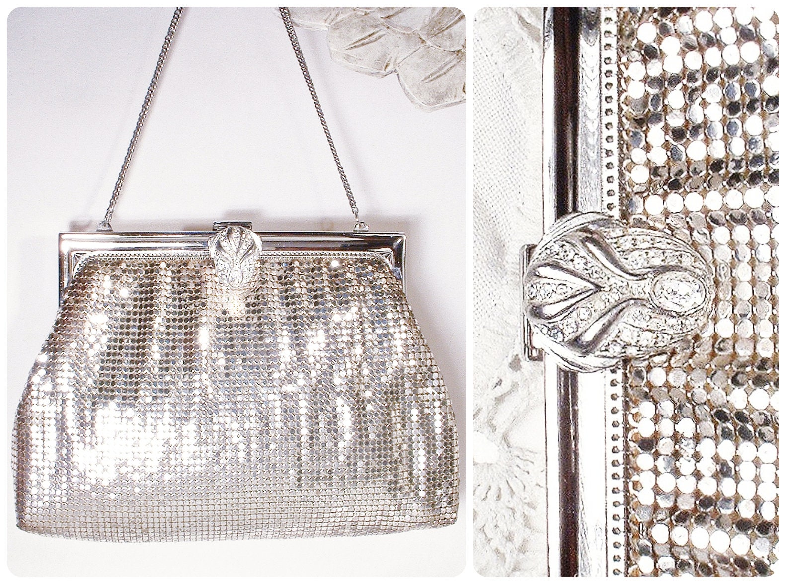Vintage 1920s Art Deco beaded purse flapper bag – Dusty Daisy Vintage