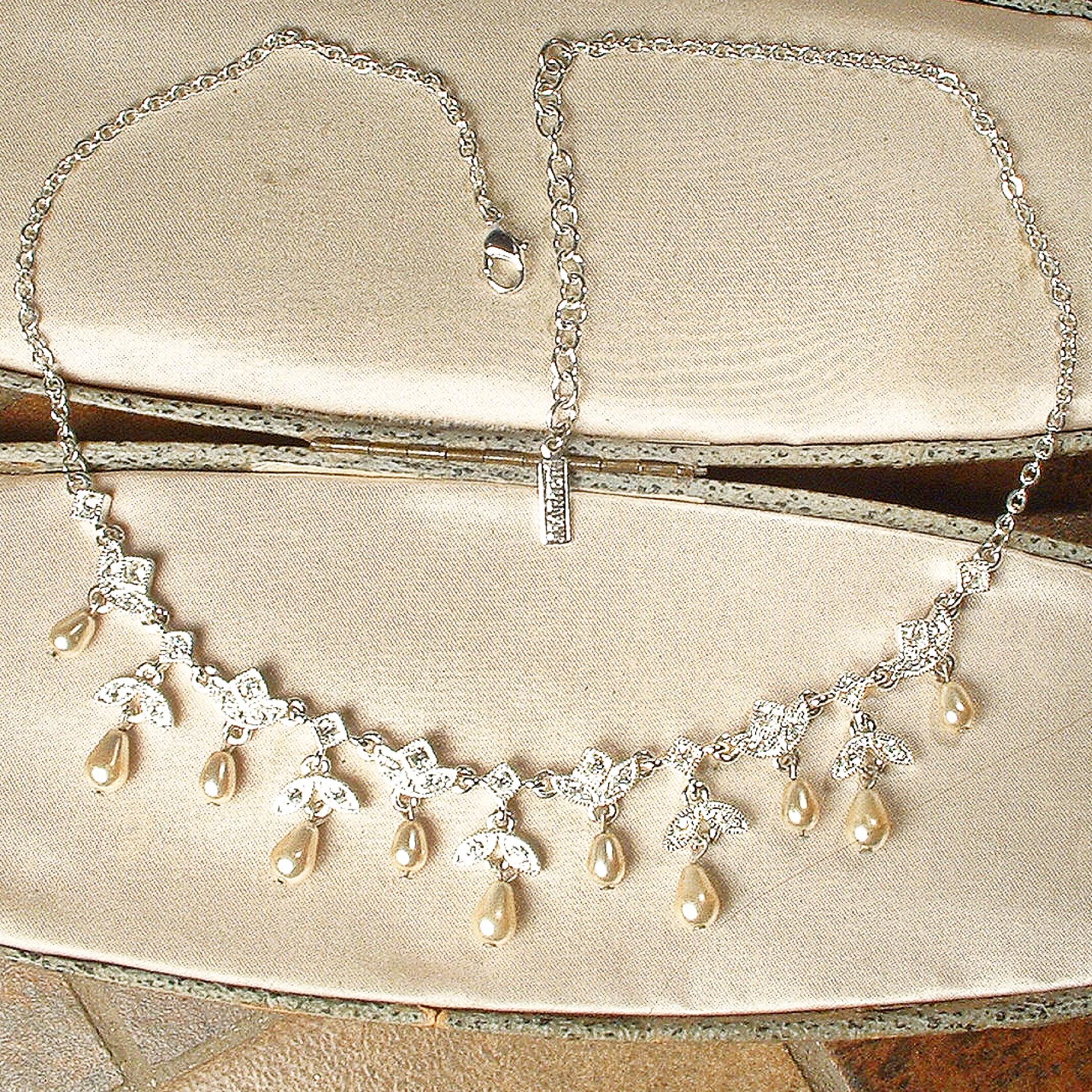 Vintage Pearl Bridal Necklace