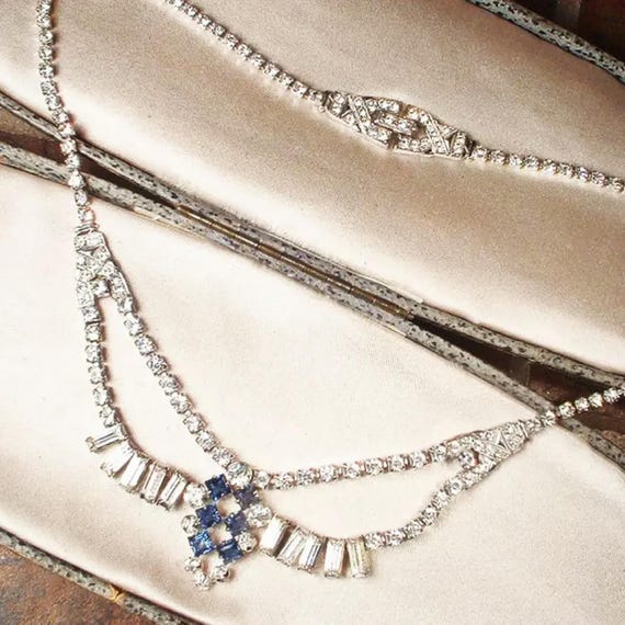 アクセサリー Vintage stone silver necklace Vintage Sterling Silver Brutalist Pendant Necklace With