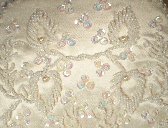 PRiSTiNe WALBORG Ivory Pearl/White Beaded Rhinest… - image 3