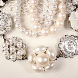 One OOAK Vintage Earring Bracelet Bridal/bridesmaid Pearl | Etsy