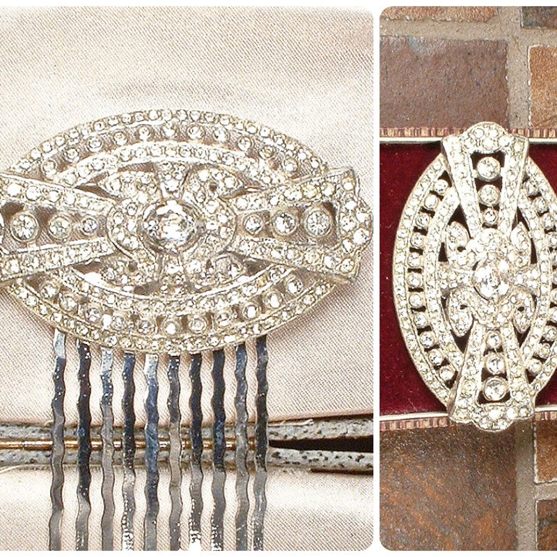 1940's bridal headpiece