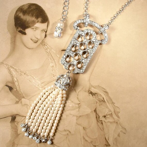 Art Deco Vestidos AÃ±os 1920 Silver Flapper Womens Costume Dress