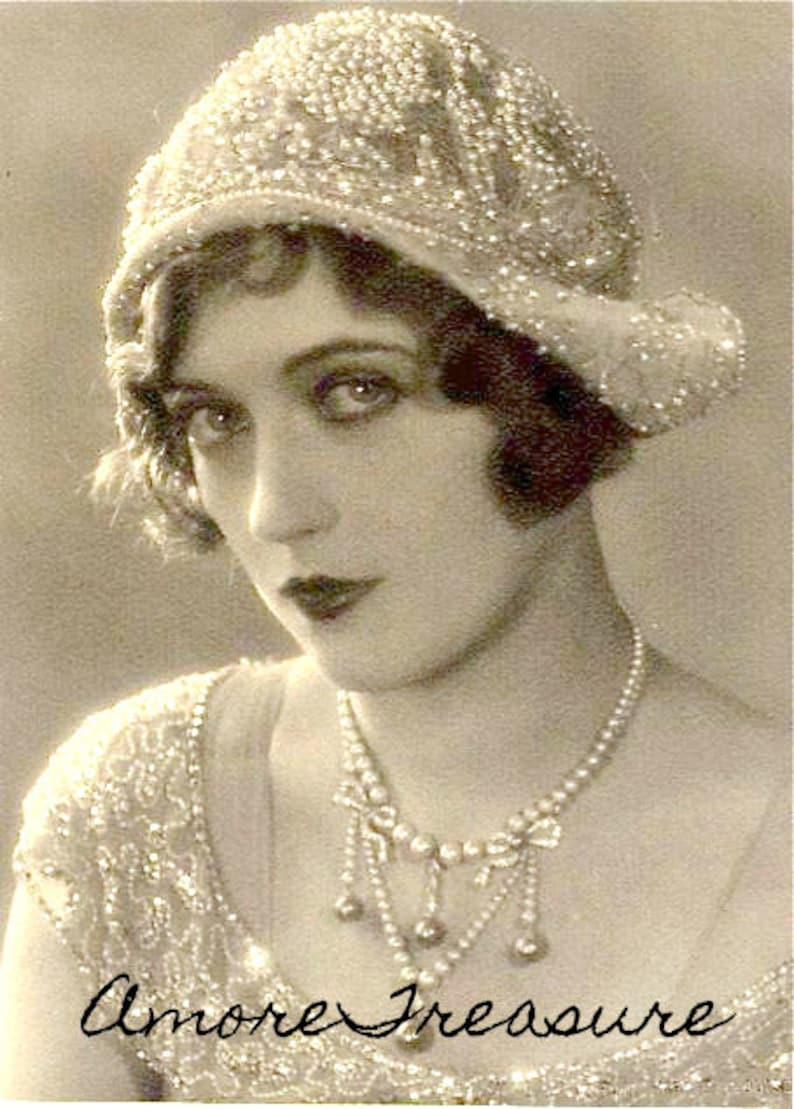 Antique Art Deco Bridal Tiara, 1920s Headpiece Rhinestone Headband Gatsby Wedding Vintage Flapper Crown, Crystal Wedding Hairpiece image 6